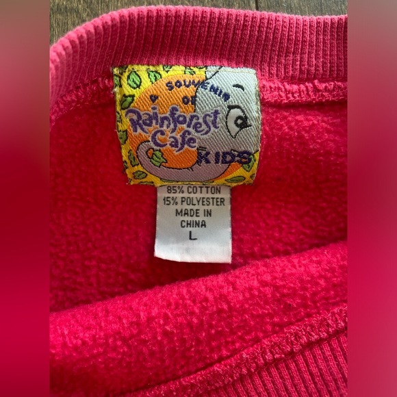 Rainforest cafe‎ sweater size small - Picture 2 of 3